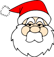 Santa Claus' head